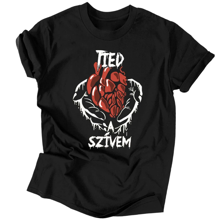 Tied a szívem férfi póló