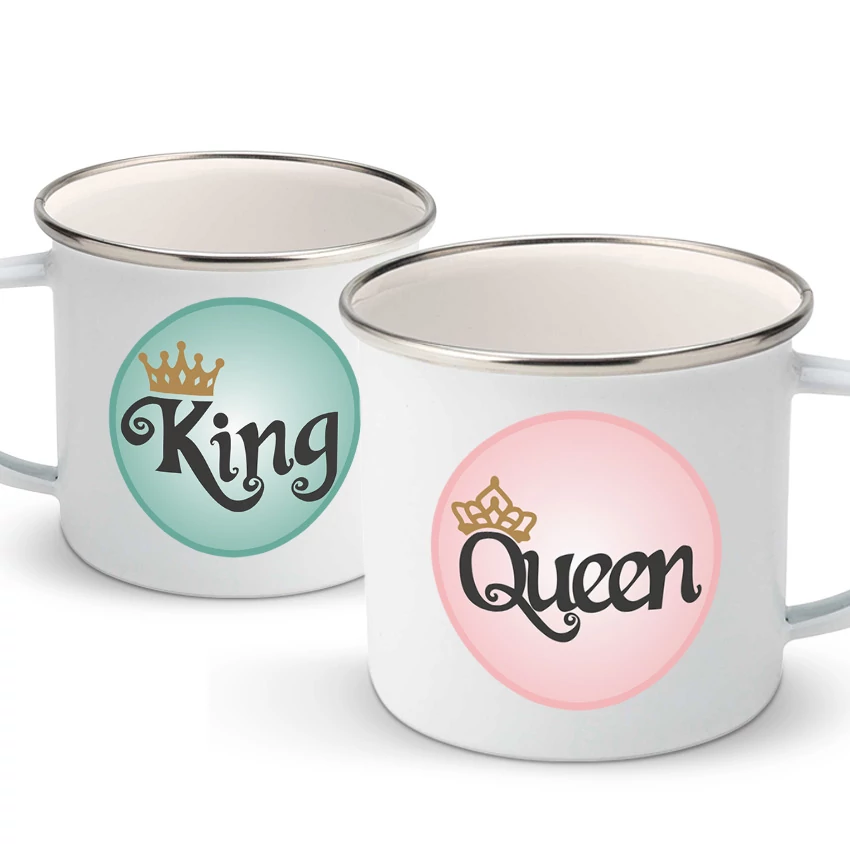 Queen - King  fém bögrék