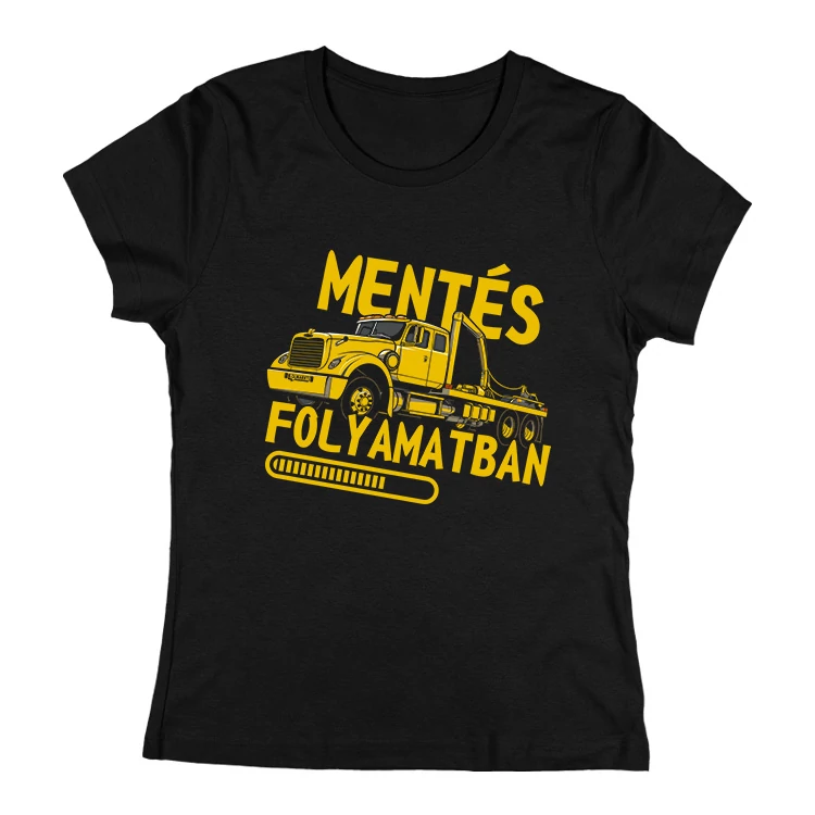 Mentés folyamatban női póló