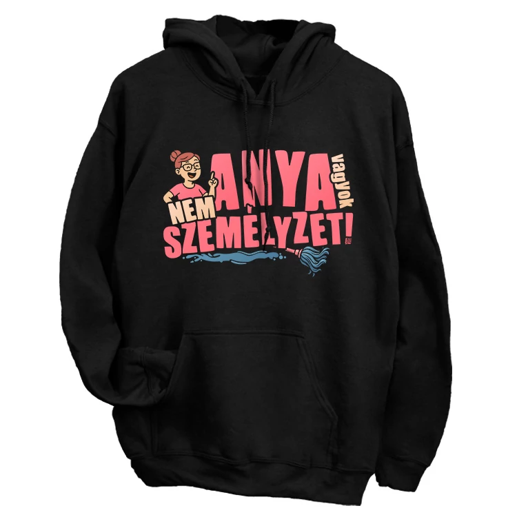 Anya vagyok, nem személyzet pulóver
