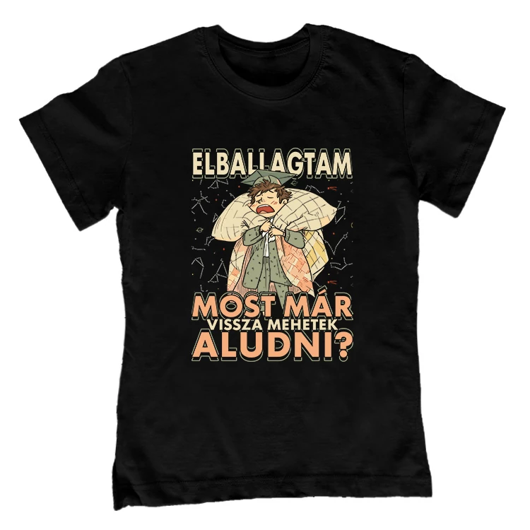 Vissza mehetek aludni gyerek póló