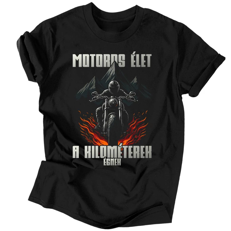 Motoros élet póló