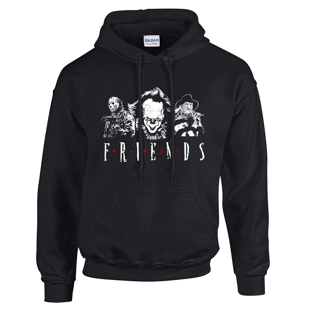 Horror friends kapucnis pulóver