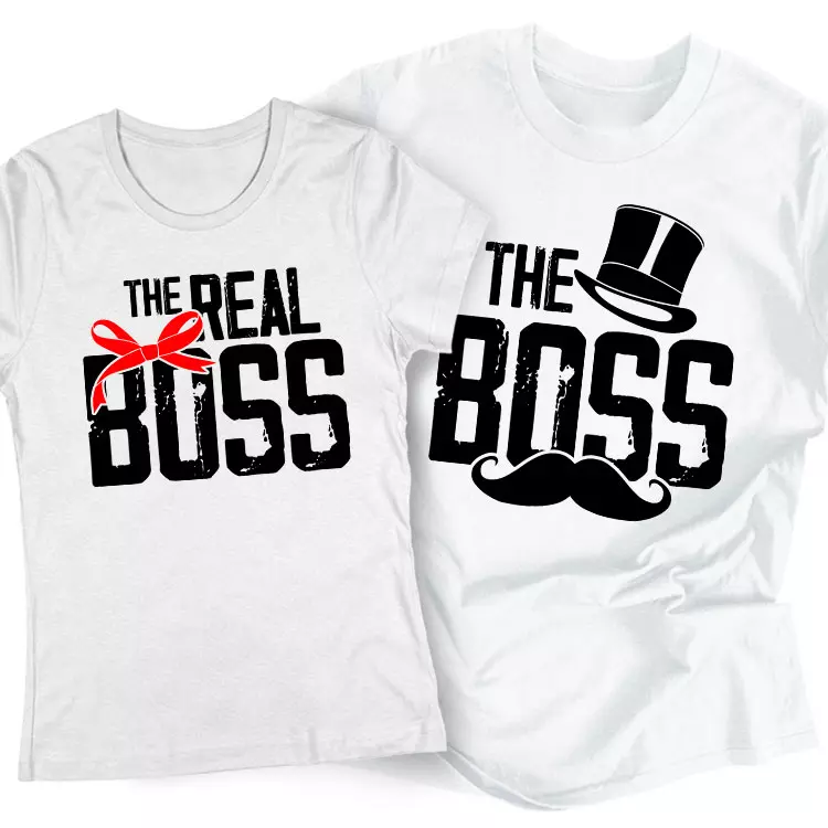 Boss&Real Boss páros póló