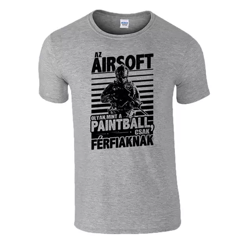 Airsoft - Paintball, csak férfiaknak, férfi póló